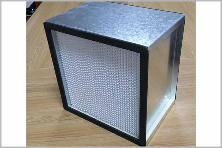 有隔板高效过滤器具有一定规格滤网的滤筒,其可保障杂质被阻挡 有隔板高效过滤器具有一定规格滤网的滤筒,其可保障杂质被阻挡